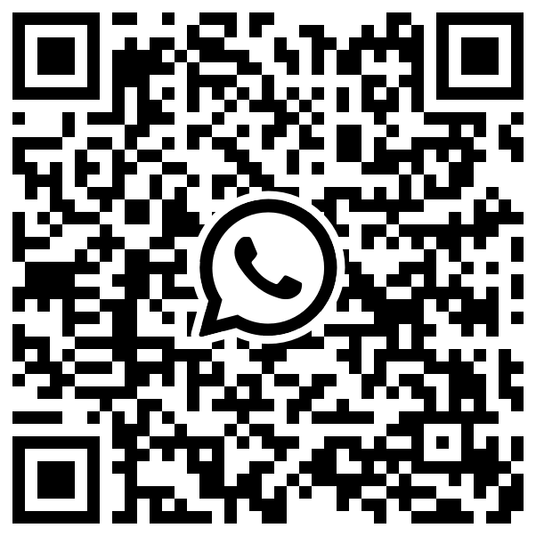 QR code that opens our WhatsApp chat to apply